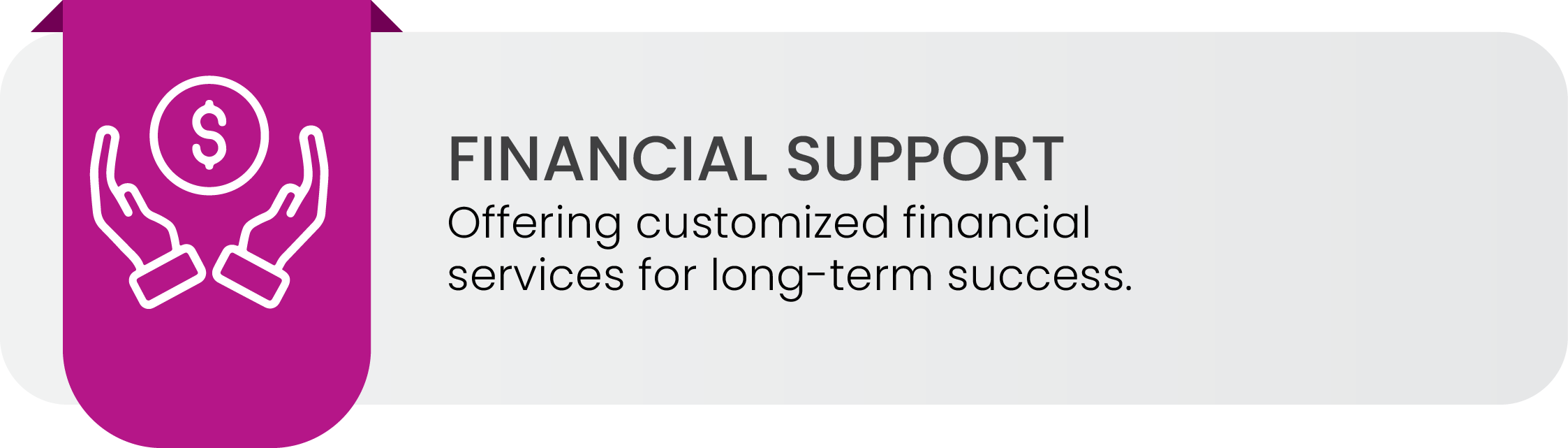 Financial support