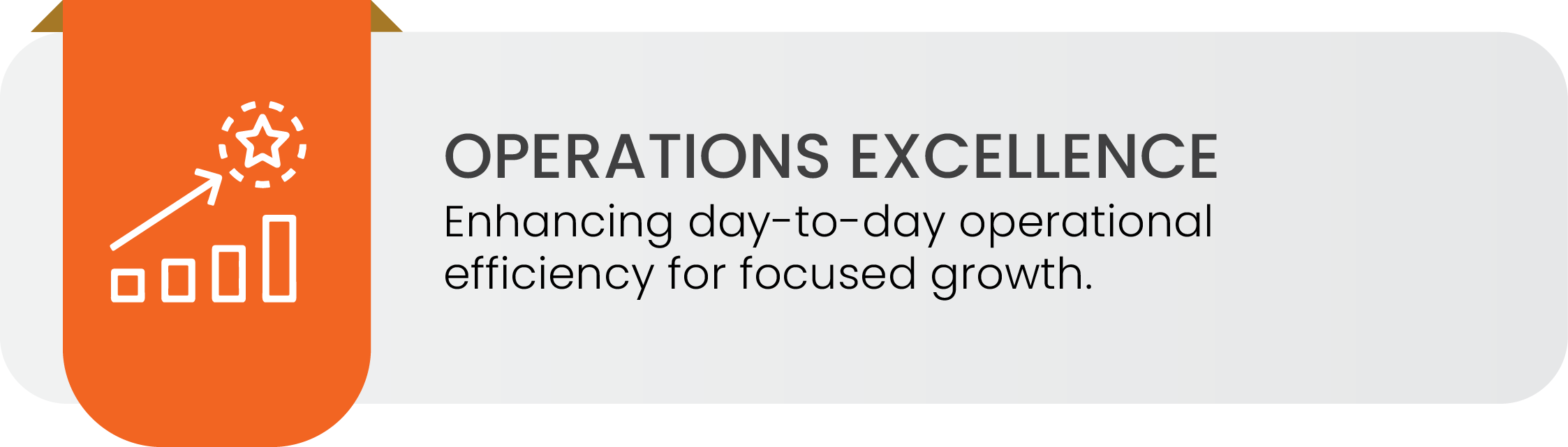 Operations excellence